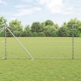 Gard Hexagonal 1x50 m Oțel Galvanizat