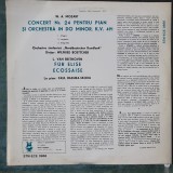 CONCERT NR 24 PENTRU PIAN SI ORCHESTRA IN DO MINOR - MOZART, stare f buna