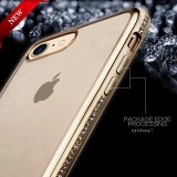 Husa iPhone 7 Plus Ultraslim Transparenta Anti-alunecare Carcasa Protectie Crystal Clear