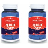Pachet Zeolit Detox 60cps + 60cps (50% reducere la al doilea produs)