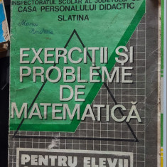 EXERCITII SI PROBLEME DE MATEMATICA CLASELE I-IV ,EDIS CRAIOVA