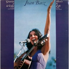 Vinil LP Joan Baez &ndash; Gracias A La Vida / Here's To Life (VG)
