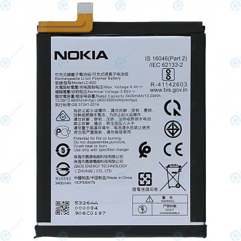 Nokia 6.2 (TA-1198) Nokia 7.2 (TA-1181 Ta-1196) Baterie LC-620 3500mAh 5326SK000084 5326SKI000084 foto