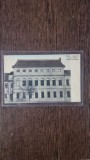 Carte Postala - Saliste. Fatada principala a scolii romane