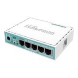 Cumpara ieftin Router hEX, 5 x Gigabit, RouterOS L4 - Mikrotik RB750Gr3