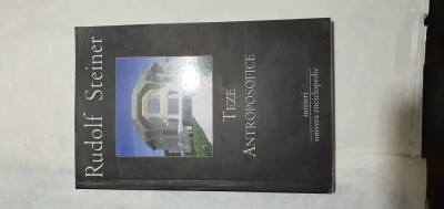 Teze antropologice - Rudolf Steiner foto