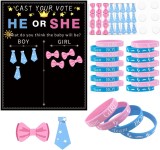 Party Gender Reveal Pachet Accesorii petrecere, Oem