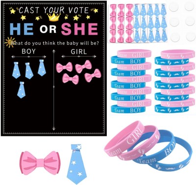 Party Gender Reveal Pachet Accesorii petrecere foto