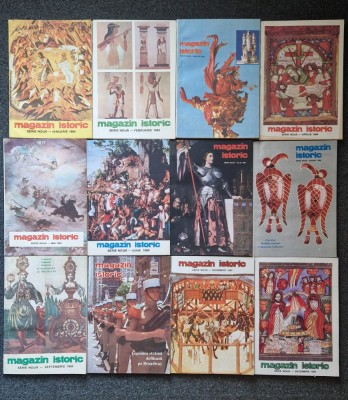REVISTA MAGAZIN ISTORIC 1994 (12 numere - complet) foto