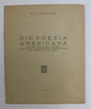 DIN POEZIA AMERICANA - EDGAR POE ...EMMANUEL CARNEVALI de AL. T. STAMATIAD , 1947 , EXEMPLAR NUMEROTAT 952 DIN 1200 *