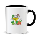 Cana personalizata cu mesaj pentru bautori cu stil, Time to drink