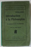 INTRODUCTION A LA PHILOSOPHIE par WILLIAM JAMES , 1914, COTOR REFACUT *