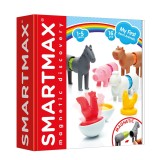 Joc magnetic, Smart Max, Primele mele animale de ferma, 16 piese