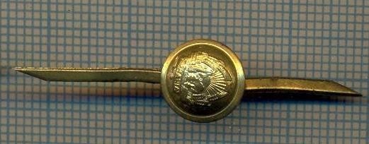 Y 1882 INSIGNA - MILITARA -BUMB FIXARE SNUR CASCHETA -RSR -PENTRU COLECTIONARI