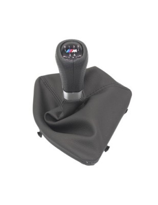 Nuca Maneta Schimbator viteze cu sigla M pentru BMW Seria 1 E81, E82, E87, E88, 5 trepte manual foto