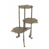 Masuta flori din fonta antik brown NH-84