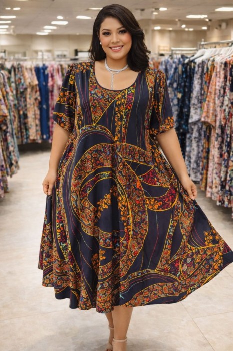 Rochie Maxi din Vascoza cod 0067Marimea