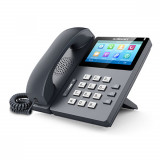 Telefon VoIP FlyingVoice FIP15G, ecran tactil 4.3&quot;, WiFi, PoE, Gigabit