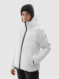 Geacă de schi din puf membrana 5000 pentru femei - albă, 4F Sportswear