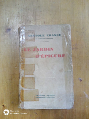 Le jardin d epicure-Anatole France foto