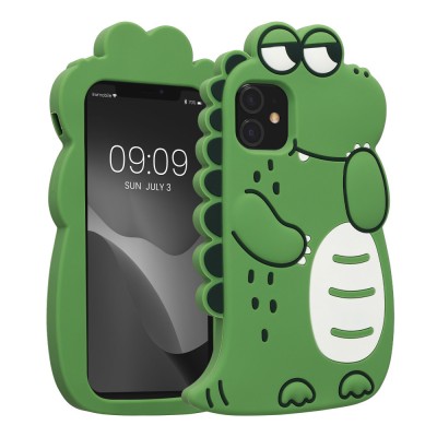 Husa kwmobile pentru Apple iPhone 11, Silicon, Multicolor, 55620.02 foto