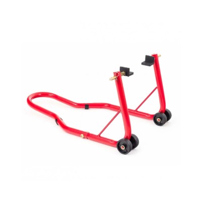 Stander Moto A-pro rosu suport spate foto
