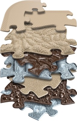 Covoras ortopedic senzorial puzzle Set pentru Seniori foto