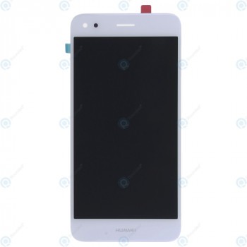 Huawei Y6 Pro 2017 Modul display LCD + Digitizer alb foto