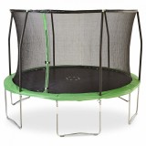 Trambulina de familie 366 cm, plasa de protectie, greutate suportata 150 kg