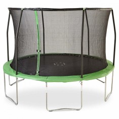 Trambulina de familie 366 cm, plasa de protectie, greutate suportata 150 kg