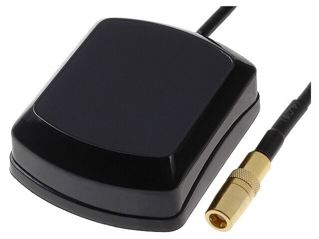 Antena GPS Interioară cu Mufă Dreaptă și Magnet, 5m