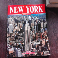 NEW YORK, CARTE DE CALATORIE, TEXT IN LIMBA ENGLEZA