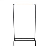 Cumpara ieftin Suport haine negru natur Rapso 80x40x149 cm