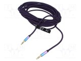 Cablu Jack 3,5mm 3pin 5m VENTION Aurit