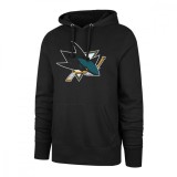 San Jose Sharks hanorac de bărbați cu glugă imprint 47 burnside hood - L, 47 Brand