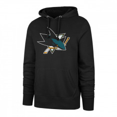 San Jose Sharks hanorac de bărbați cu glugă imprint 47 burnside hood - S