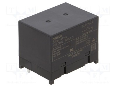 Releu electromagnetic SPST-NO 12VDC 120A OMRON G7EB PCB foto