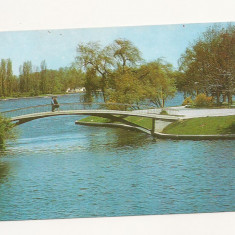 RF6 -Carte Postala- Bucuresti, Lacul Herastrau, circulata