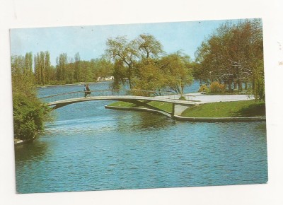 RF6 -Carte Postala- Bucuresti, Lacul Herastrau, circulata foto