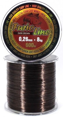 Fir Monofilament Zfish Furio, Brown, 9.5kg, 0.28mm, 600m foto