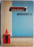 Metodica predarii matematicii &ndash; E. Rusu - Carte Beletristica
