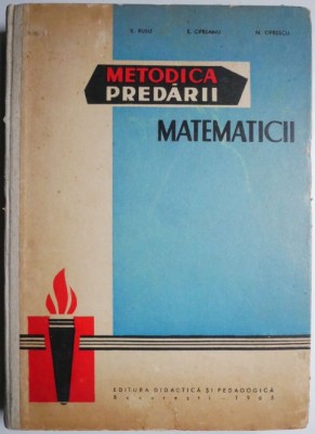 Metodica predarii matematicii &amp;ndash; E. Rusu foto