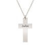 Faith - Colier argint 925 personalizat cu text - cruce