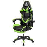 SCAUN GAMING WARRIOR GX-150 VERDE KRUGER&amp;MATZ - KM0790-GR