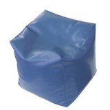 BEAN BAG CUBIC IMITATIE PIELE - DIVERSE CULORI - Portocaliu 21895