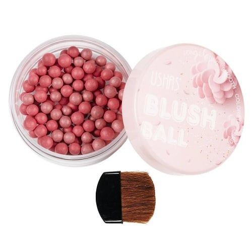 Fard de obraz tip perle, Ushas, Blush Ball, 02, 20 g