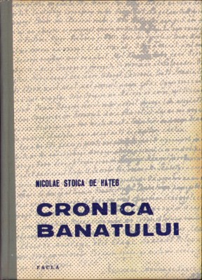 HST 678SPN Cronica Banatului de Nicolae Stoica de Hațeg 1981 foto