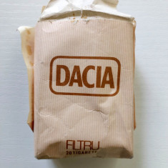 Ambalaj pachet tigari DACIA din 1975 (fara tigarete), vintage, colectie