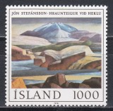 Islanda 1978 - Pictură de J&ograve;n Stef&aacute;nson, MNH