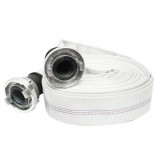 Furtun irigatii/pomp. din PVC 2 toll, lungime 20m cu racorduri aluminu, max 10bar, panzat Breckner Germany